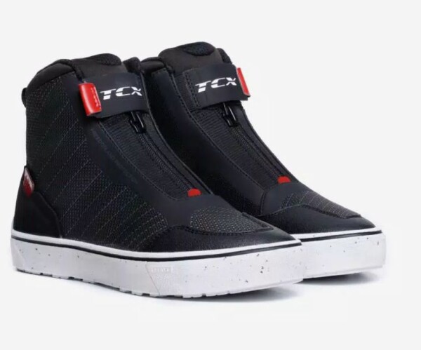 Dámské moto boty Tcx Ikasu 2 WP černo/tmavě červené - 36