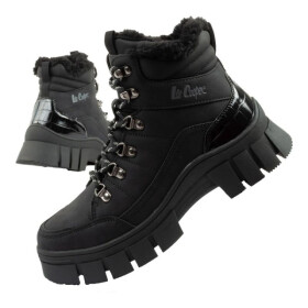 Lee Cooper dámská sportovní obuv zimní trekingová zateplená černá vysoká dámské 40