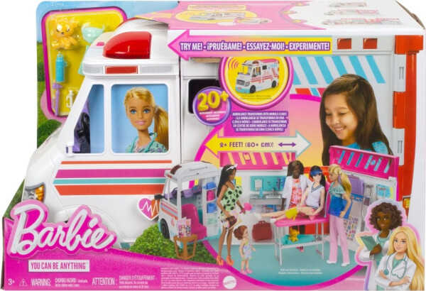 Barbie sanitka a klinika 2 v 1 - Mattel Barbie