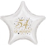 54. narozeniny balónek hvězda Balonky.cz 54. narozeniny balónek hvězda Balonky.cz