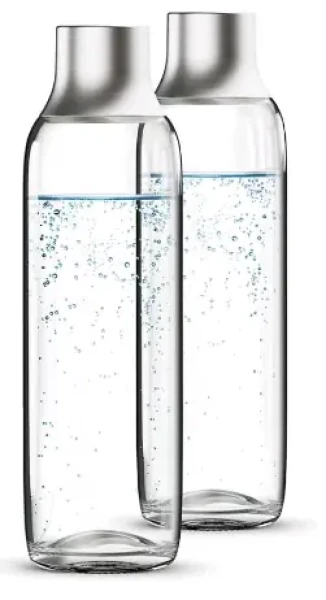 Brita sodaTRIO Glasflasche Pack 2