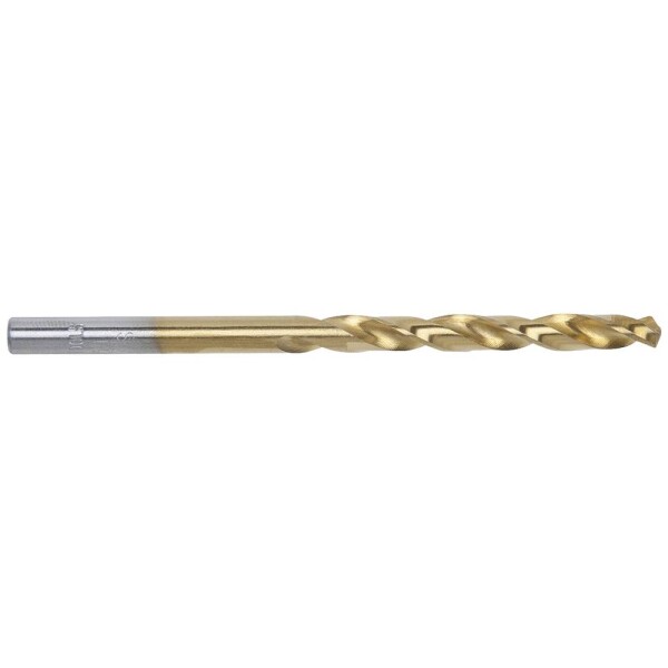 KS Tools 3304091 330.4091 HSS TIN-TIP sada spirálových vrtáku do kovu 9.1 mm Celková délka 125.0 mm TiN DIN 338 10 ks