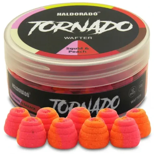 HALDORÁDÓ Wafters Tornado Chobotnice/Broskev 12mm / 30g