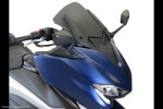 Yamaha Tmax 530 17-19, Tmax 560 20-21 Skútr plexi Powerbronze 315 mm - černá