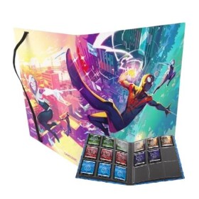 Album na karty Gamegenic 18-Pocket na 360 karet - Spider-Man/Spider-Gwen