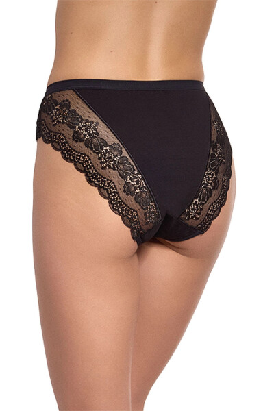 Dámské kalhotky 208 black - GABIDAR černá XL