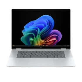HP OmniBook X Flip AI 16-as0433nc stříbrná / Notebook 2v1 / 16" 2K OLED dotykový / Intel Core Ultra 7-256V / 16GB (C27K9EA#BCM)