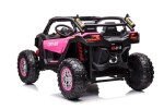 Mamido Elektrické autíčko Buggy XB 4x4 růžové