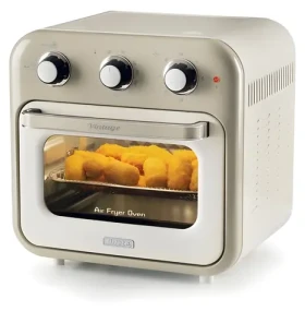 Ariete 4632CR béžová / Horkovzdušná fritéza a mini trouba 3v1 / 1400 W / 16 l / 230 °C / rožeň (4632CR)