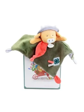 Doudou Dárková sada Plyšový muchláček kravička Aneth 27 cm