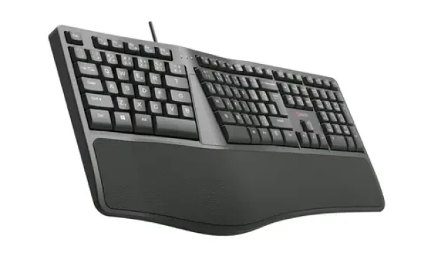 C-TECH KB-113E ERGO slim klávesnice / CZ SK / USB (KB-113E)