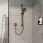 HANSGROHE - ShowerSelect Comfort Termostatická baterie pod omítku, kartáčovaný bronz 15553140