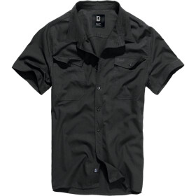 Brandit Košile Roadstar Shirt 1/2 černá L