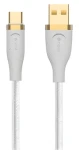 Devia Star Series datový kabel bílá / Kabel USB-A - USB-C / 1,2 m (6938595387623)