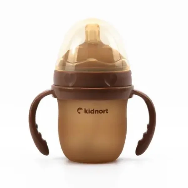 Kidnort Eple Kojenecká lahev pro kojené děti 150ml 0-3m hnědá (KID000051)