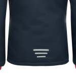 Trollkids Dívčí bunda s kapucí Hallingdal Navy blue/pink (223-114) 98