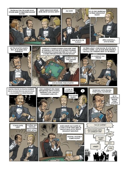 Cesta kolem světa za 80 dní - Velká díla světové literatury v komiksu - Chrys Millien