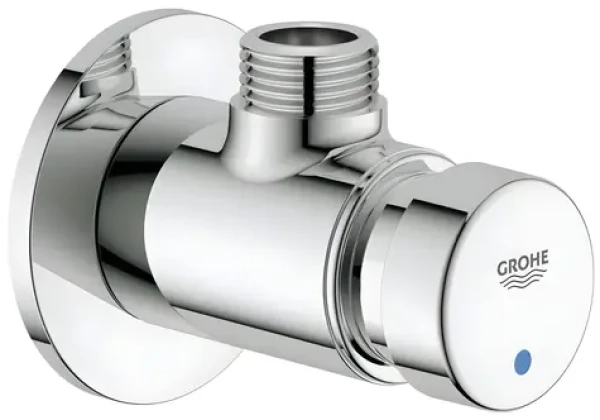Grohe Euroeco Cosmopolitan T chrom / Samouzavírací ventil / DN15 / montáž na omítku / 3 časová nastavení (36267000)
