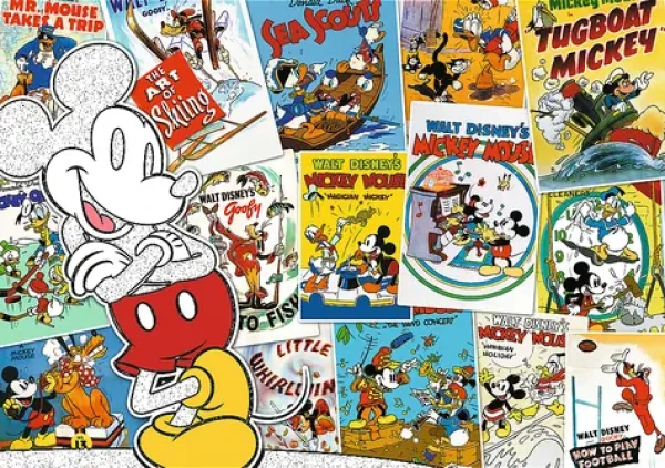 Trefl - Puzzle - Mickeyho svět