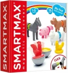 SMARTMAX Magnetická stavebnice Moje první farma 16 dílků