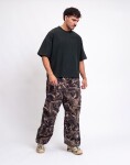 Carhartt WIP Fletcher Pant Camo Feather Tree, Black S