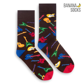 Banana Socks Ponožky Classic Rock Star