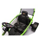Mamido Elektrická driftovací motokára TORNADO 2x150W 24V zelená