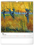 Nástěnný kalendář 2026 NOTIQUE - Vincent van Gogh, 30 x 34 cm