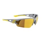Force Calibre cyklistické brýle šedá/žlutá/žlutá zrc. skla