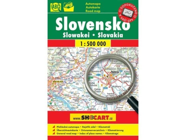 Slovensko 1:500 000