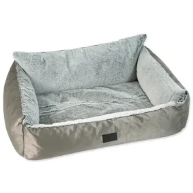 Dog Fantasy Pelech Lux platinum stříbrná 78x60cm (454-24527)