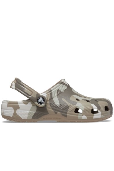 Crocs 206454 pantofle camo hnědé