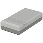 Bopla ELEGANT EG 1230 L 32123012 elektronická krabice 125 x 67 x 30 polystyren (EPS) šedobílá (RAL 7035) 1 ks