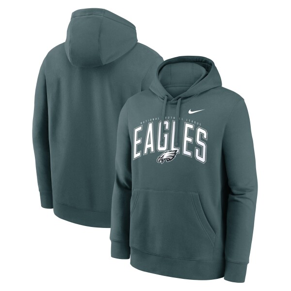 Nike Pánská mikina Philadelphia Eagles NFL Club Expect Victory Hoodie Velikost: L