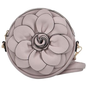 Luxusní dámská koženková crossbody kabelka MaxFly Scarlet, fialová