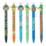 Colorino gumovatelné pero Mandalorian Baby Yoda, 36 ks, modrá náplň, displej - 36ks