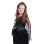 Dětský kostým Čarodějnice černá, vel. S