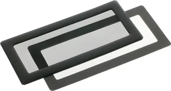 DEMCiflex 40 mm / Magnetický prachový filtr / hranatý / 2 ks / černá (DF0077)