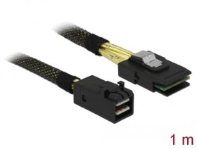 DeLock Kabel Mini SAS HD SFF-8643 (M) - Mini SAS SFF-8087 (M) 1m černá (83389)