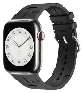 Beline Silicone Ultra černá / Řemínek / Silikonový / Pro Apple Watch 38/40/41 mm