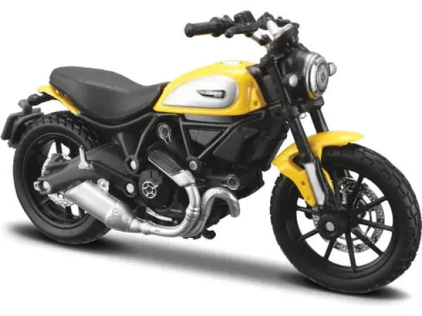 Maisto Scrambler Ducati Icon žlutá