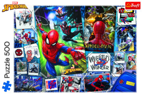 Trefl Puzzle Spiderman / 500 dílků - Spin Master Gábinin kouzelný d
