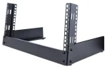StarTech 4U otevřený stojanový rack / Rack / Volně stojící / 500 mm / nosnost 30 kg / černá (RK4OD)