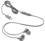 Lenovo 300 šedá / Drátová sluchátka / mikrofon / USB-C (GXD1J77353)