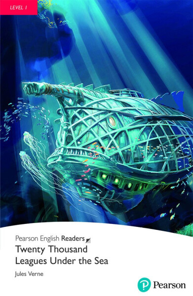 Twenty Thousand Leagues Under the Sea Book with eBook and audio Level 1