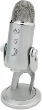 Blue Yeti stříbrná / stolní mikrofon / USB (988-000238)