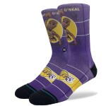 Pánské ponožky Los Angeles Lakers NBA Shaq O'Neal Big Head Stance Crew Velikost: L