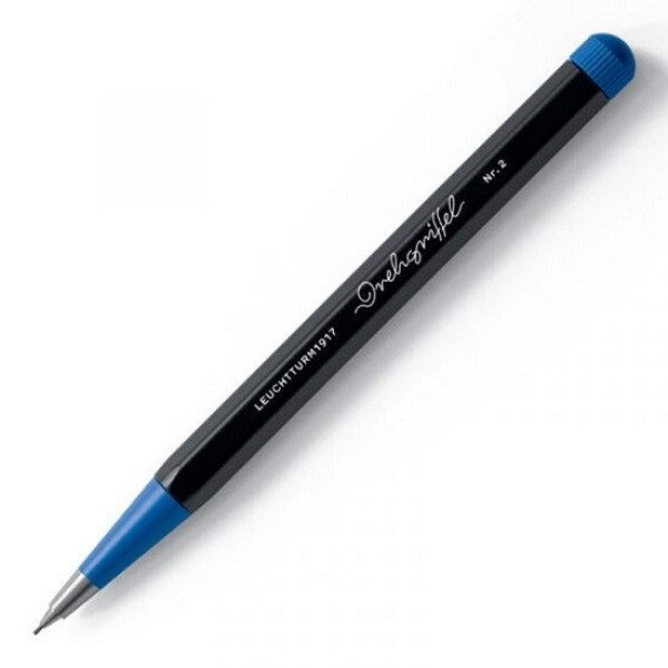 Drehgriffel Nr. 2 Black/Royal Blue Bauhaus Edition Mechanical pencil