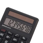 Maul ECO 250 černá / Kalkulačka kapesní / osmimístná / solární napájení (7268290)