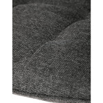 Jídelní židle, šedá, látka, HC-462 GREY2